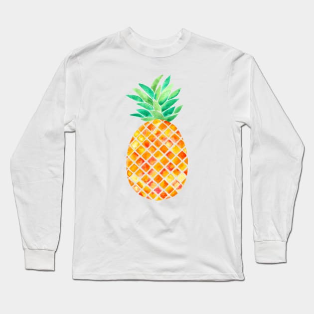 Pineapples! Long Sleeve T-Shirt by AmayaBrydon